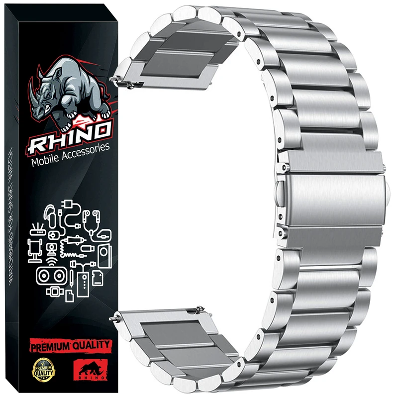بند راینو مدل 3Bead مناسب برای ساعت هوشمند هایلو Solar Pro