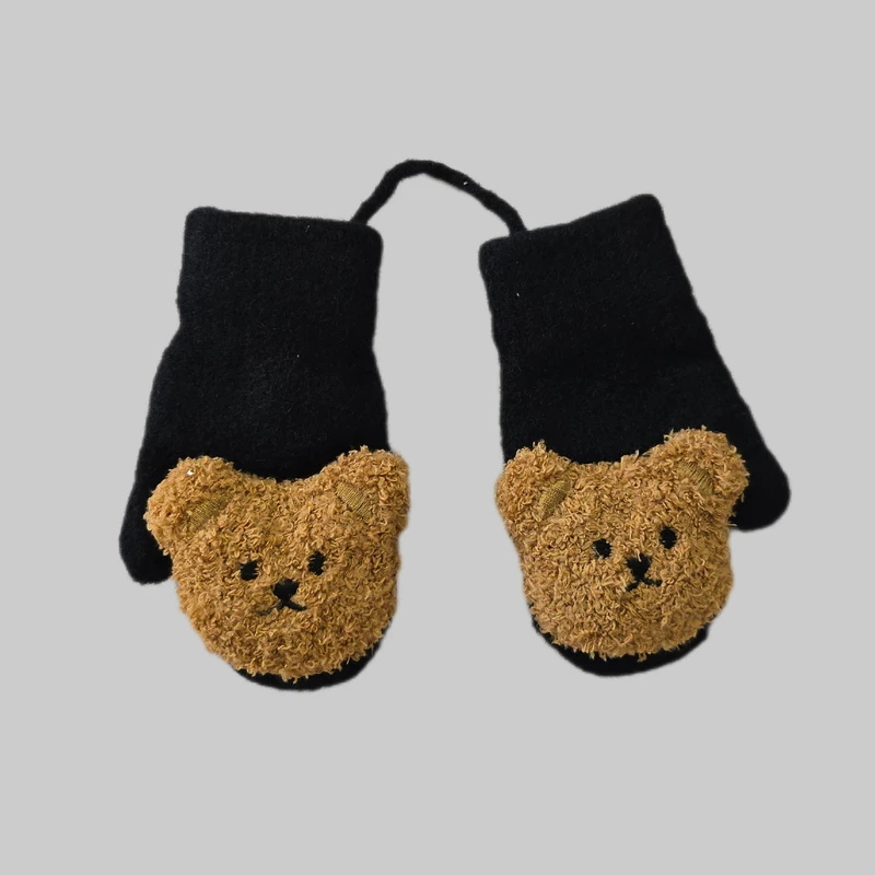 دستکش بچگانه مدل تدی برجسته کد ۰۲