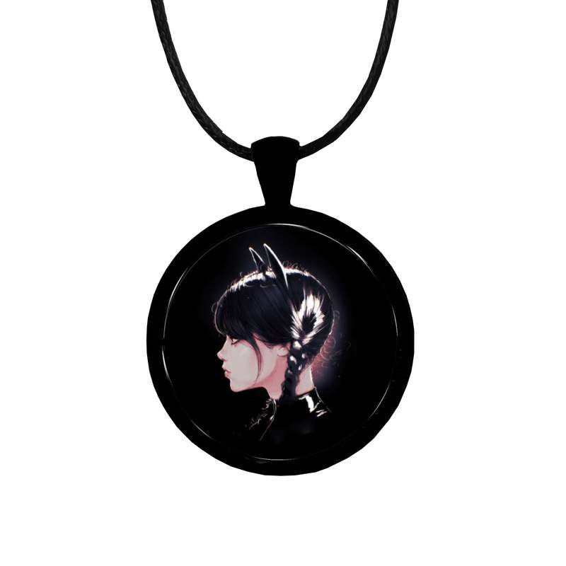 گردنبند زنانه مدل سریال ونزدی( Wenthday) کد GR-1001 گردنبند زنانه مدل سریال ونزدی( Wenthday) کد GR-1001