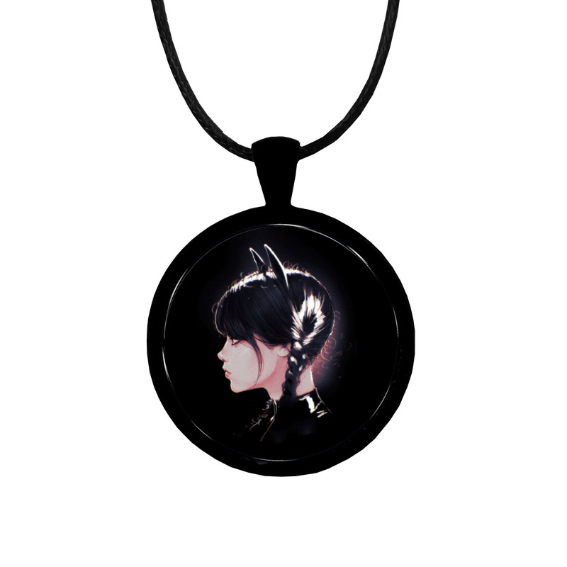 گردنبند زنانه مدل سریال ونزدی( Wenthday) کد GR-1001 گردنبند زنانه مدل سریال ونزدی( Wenthday) کد GR-1001