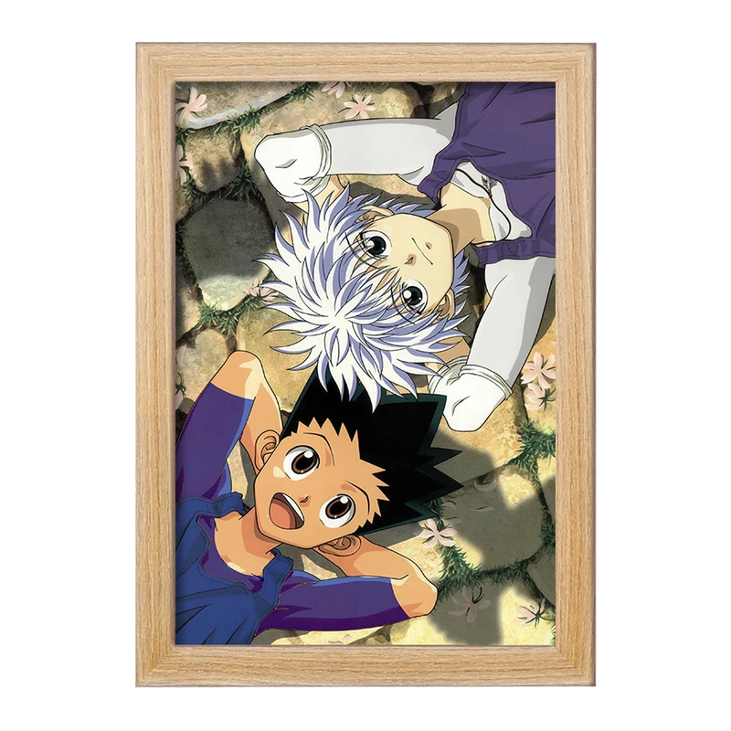 تابلو خندالو مدل گون و کیلوا انیمه هانتر ایکس هانتر کد 11949