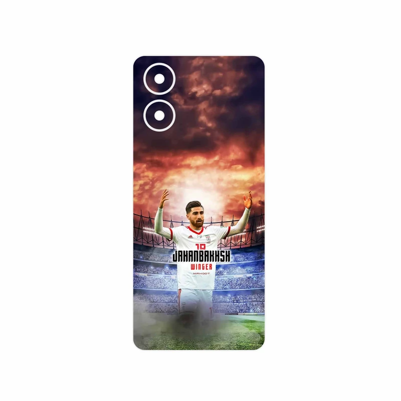 برچسب پوششی ماهوت مدل Alireza Jahanbakhsh مناسب برای گوشی موبایل موتورولا Moto G04