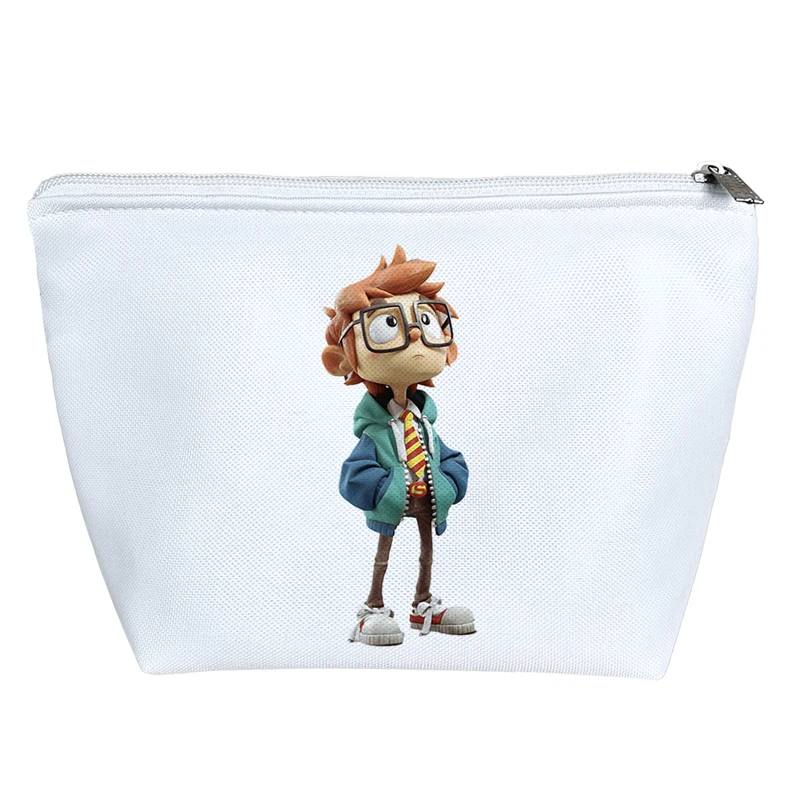 کیف لوازم آرایش دخترانه خندالو مدل پسر بامزه کد 2460