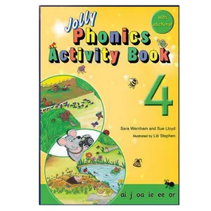 کتاب Jolly Phonics Activity Book 4 اثر Sue Lioyd and Sara Wernham انتشارات هدف نوین