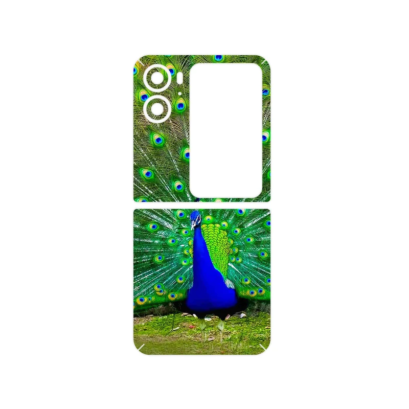 برچسب پوششی ماهوت مدل Peacock مناسب برای گوشی موبایل اپو Find N2 Flip