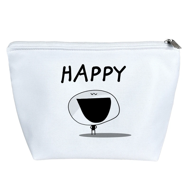 کیف لوازم آرایش دخترانه خندالو مدل خوشحال Happy کد H205