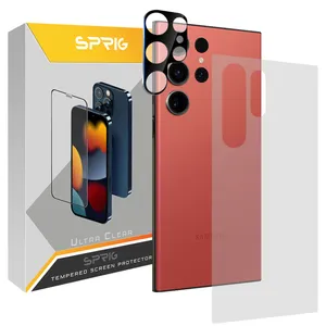 Sprig 3D-BK camera lens protector for Samsung Galaxy S23 Ultra with back protector