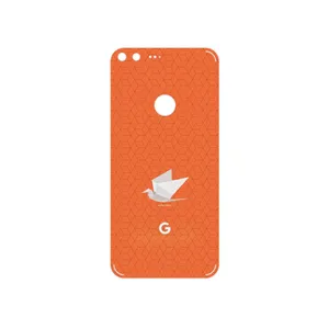 MAHOOT Minimalist origami bird Cover Sticker for Google Pixel