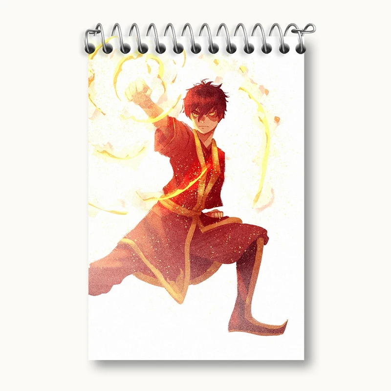 دفتر یادداشت 50 برگ خندالو مدل انیمه آواتار (Avatar) کد F843