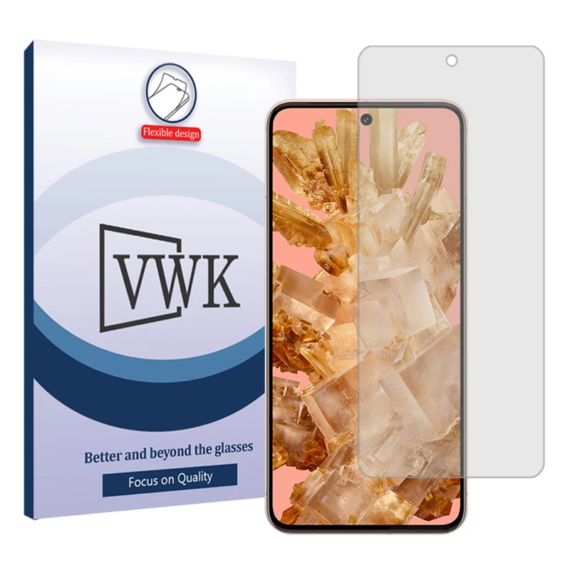 محافظ صفحه نمایش شفاف وی دبلیو کی مدل Tough مناسب برای گوشی موبایل گوگل Pixel 8