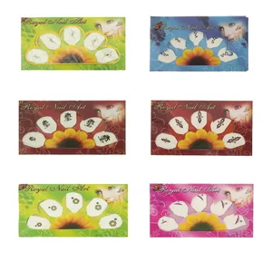 استیکر طراحی ناخن مدل T6 بسته 6 عددی 