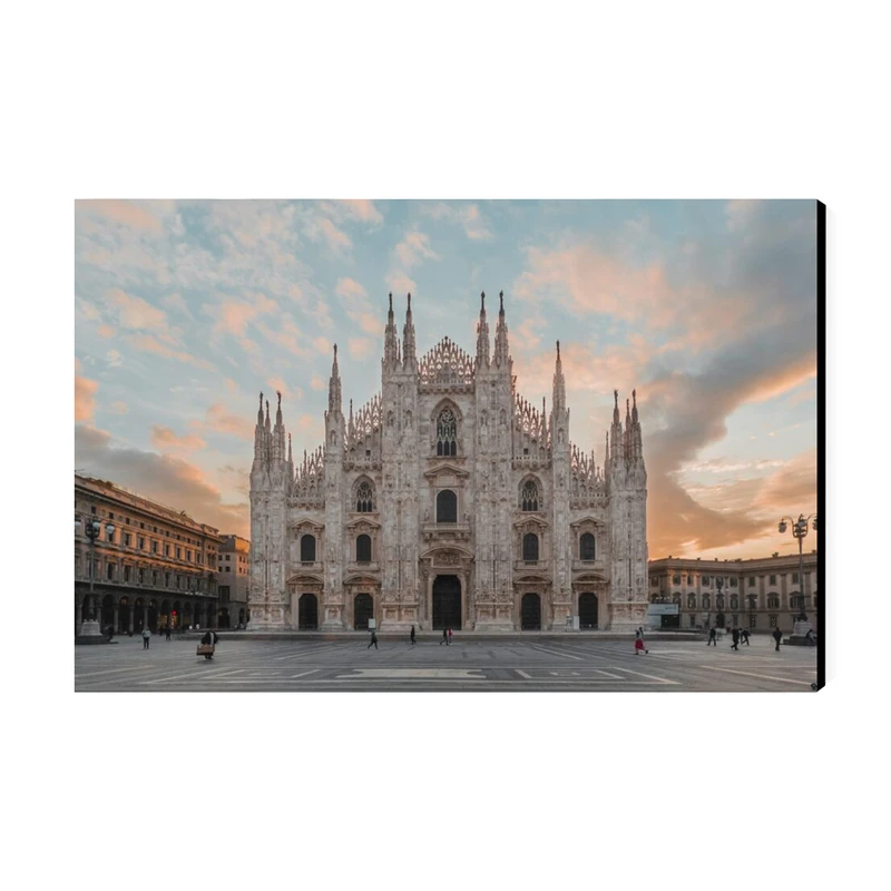 تابلو شاسی عرش طرح گردشگری ایتالیا مدل کلیسای جامع میلان کد As5638