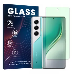 Glass Hydrogel model anti green screen protector suitable for Tecno Camon 40 Pro mobile phone