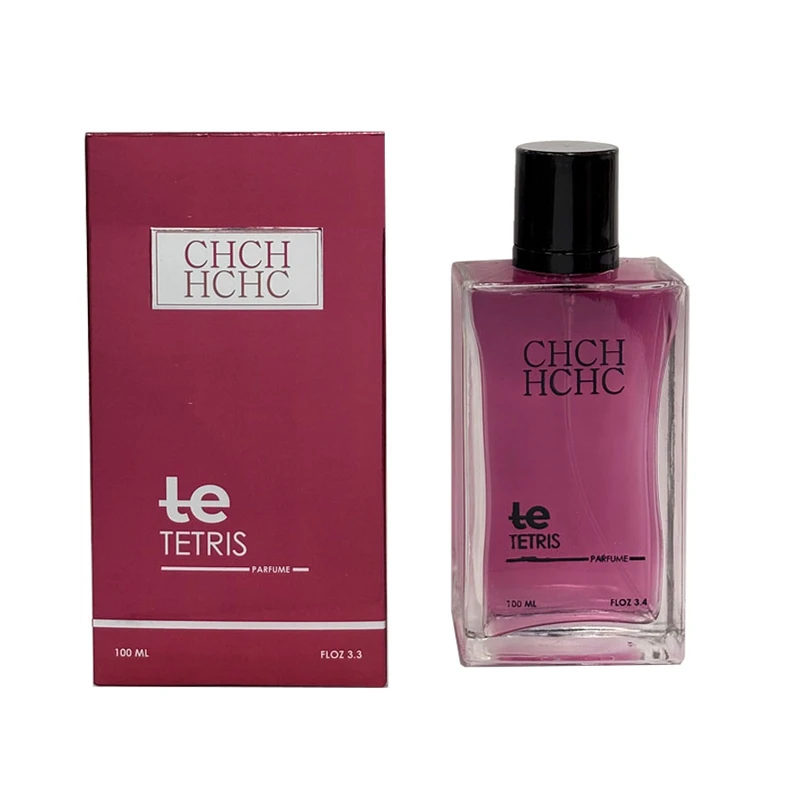 ادوپرفیوم زنانه تتریس مدل CHCH با رایحه شیرین حجم 100 میلی لیتر