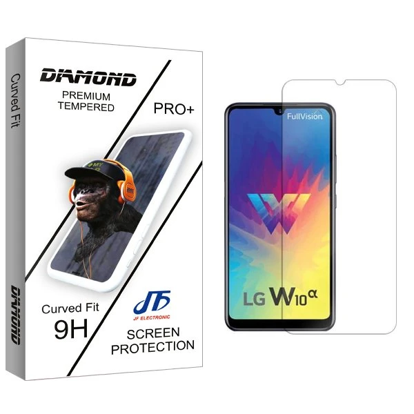 محافظ صفحه نمایش جی اف مدل Diamond مناسب برای گوشی موبایل ال جی W10 Alpha