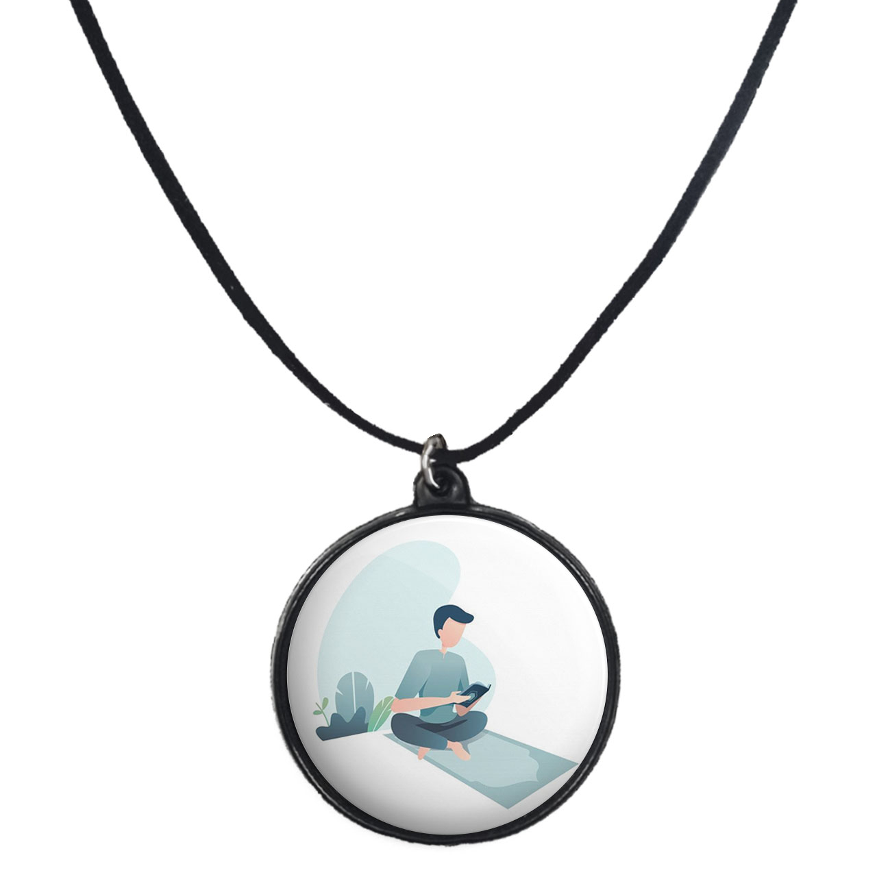 گردنبند پرمانه طرح جشن تکلیف کد pmb.25777مدل دو طرفه