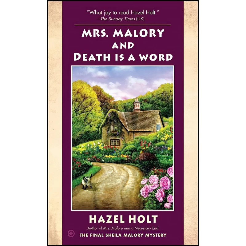 کتاب Mrs. Malory and Death Is a Word اثر Hazel Holt انتشارات Berkley