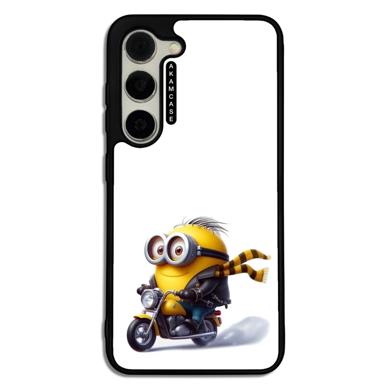 کاور آکام مدل AMC-WSGS23-MINIONS17مناسب برای گوشی موبایل سامسونگ Galaxy S23