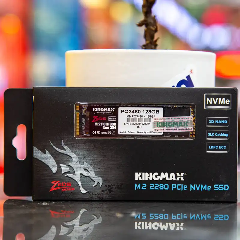 اس اس دی اینترنال کینگ مکس مدل M.2 2280 PCIe NVMe Gen 3x4 ظرفیت 128 گیگابایت