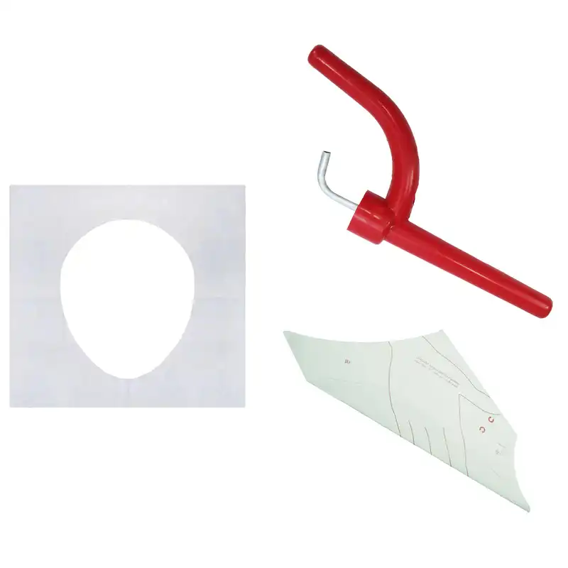 ابزار توالت سفری مدل ST3 مجموعه 3 عددی