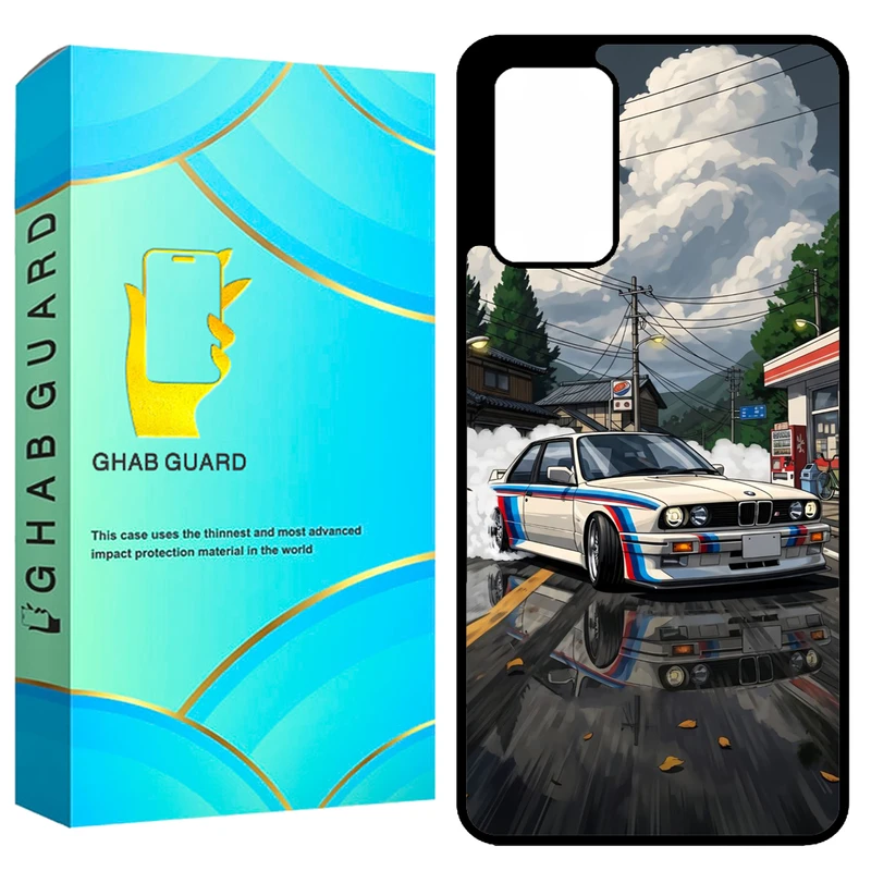 کاور قاب گارد طرح ماشین مدل GCHPA72 مناسب برای گوشی موبایل سامسونگ Galaxy A72 4G