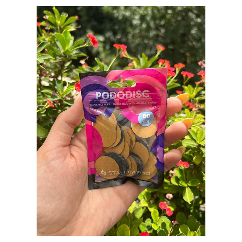 یدک دیسک پدیکور استالکس مدل PDF-25-80 مجموعه 50 عددی