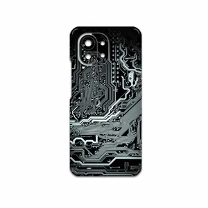 MAHOOT Black-Printed-Circuit-Board Cover Sticker for Xiaomi Mi 11 5G
