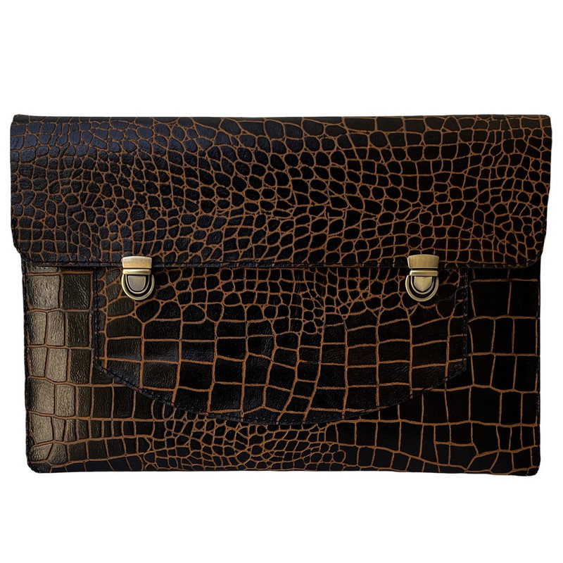 کیف نگهدارنده مدارک چرمی مدل R111