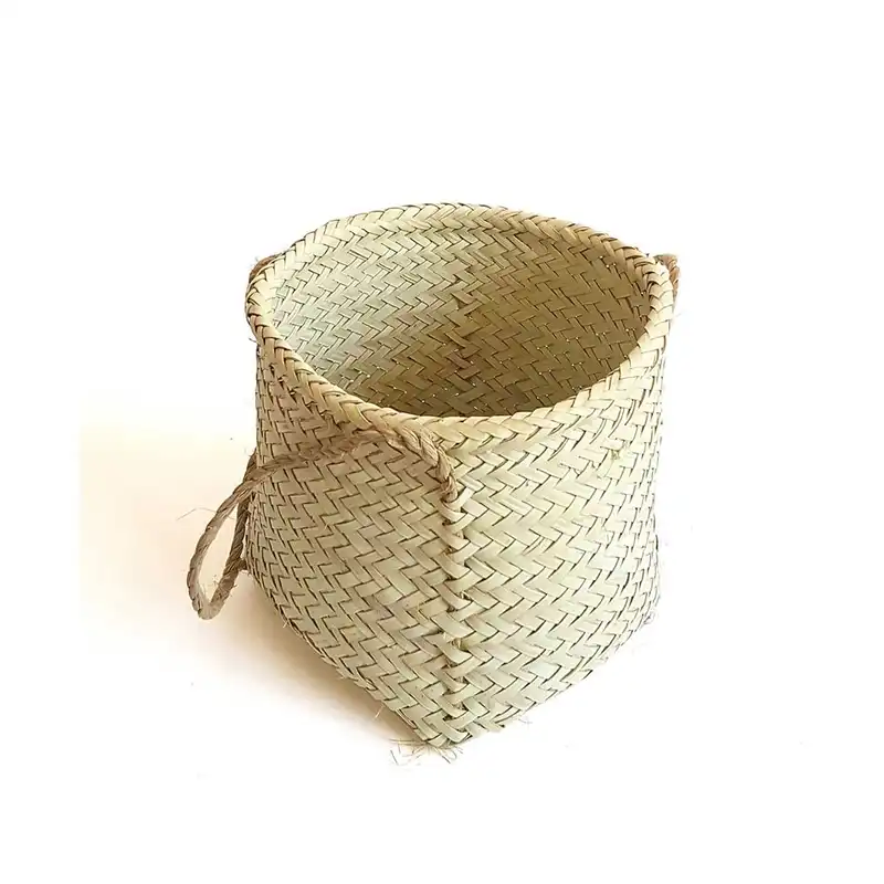 سبد حصیربافی کد 03