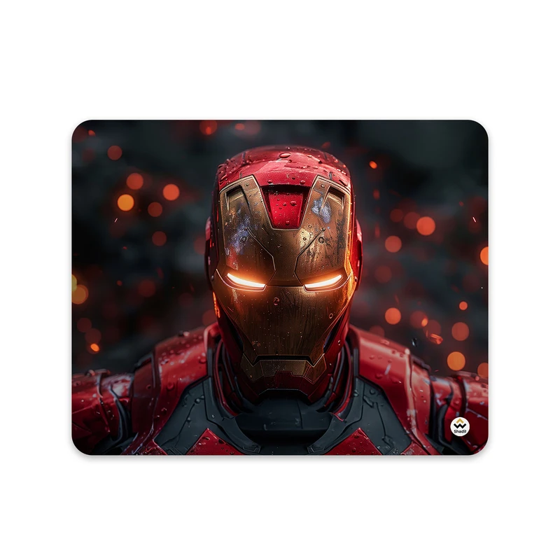 ماوس پد شادیت مدل Iron Man کد735 سایز 24*19 سانتی متر