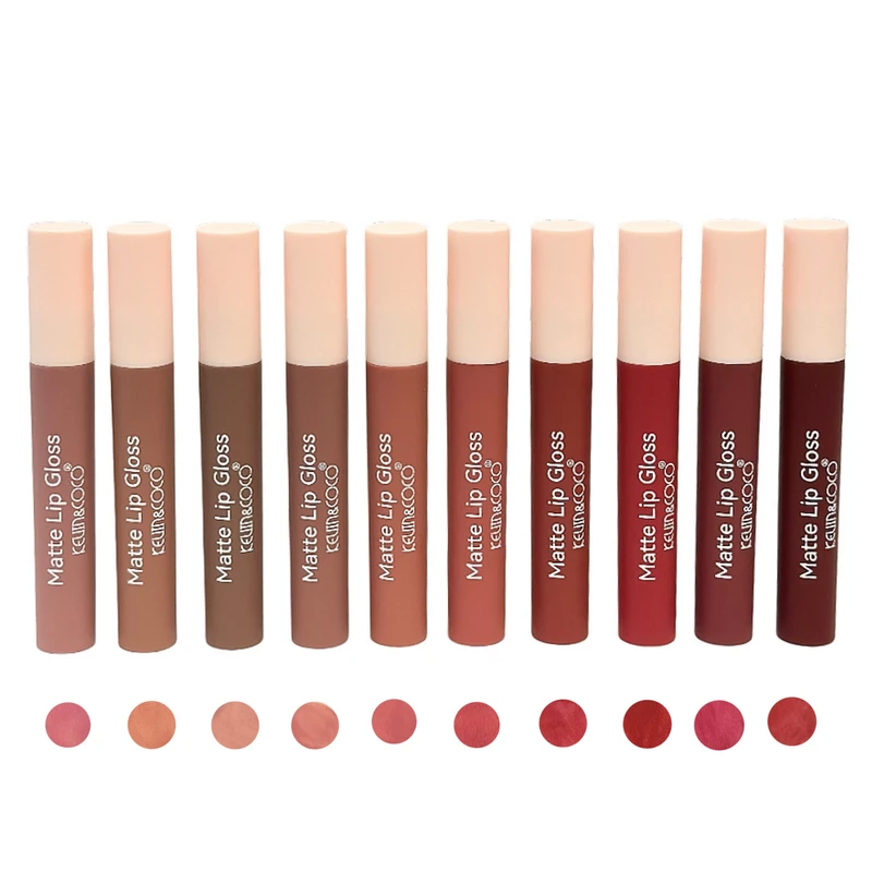 رژلب مایع مات کوین اند کوکو مدل beautyful energy مجموعه 10 عددی