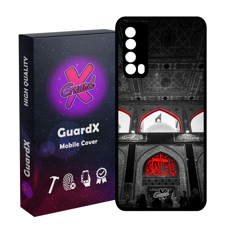 کاور گارد ایکس طرح محرم 4 مدل Glass10459 مناسب برای گوشی موبایل هوآوی Y7A / P Smart 2021