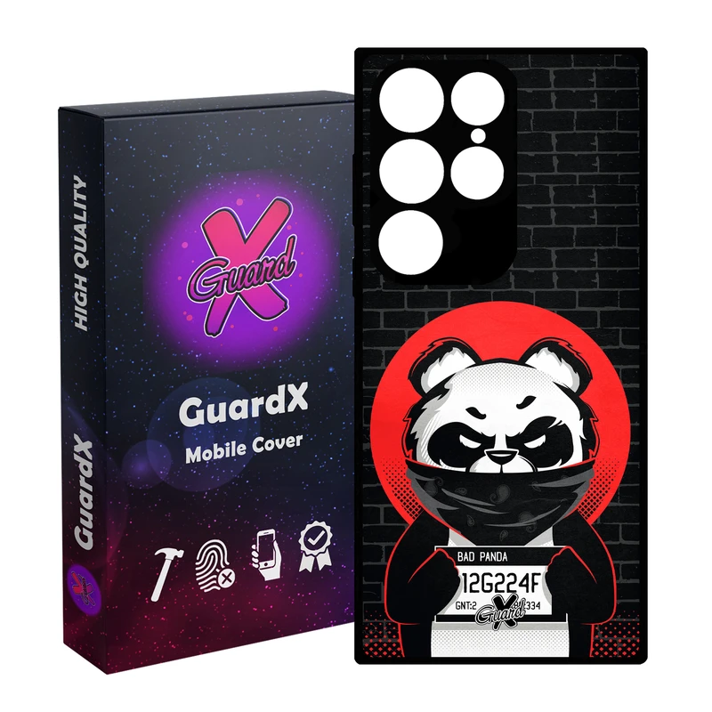 کاور گارد ایکس طرح Panda مدل Glass10241 مناسب برای گوشی موبایل سامسونگ Galaxy S24 Ultra