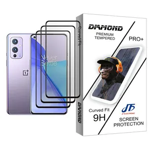 JF Diamond Glass MIX003 Screen Protector For OnePlus 9 Pack Of 3