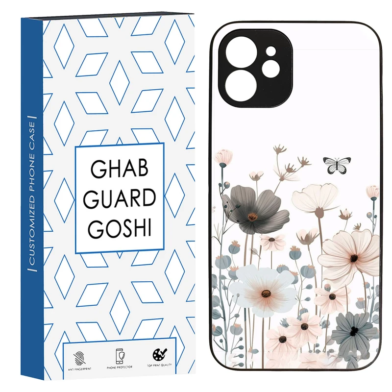 کاور قاب گارد گوشی طرح گل کد TPU-135 مناسب برای گوشی موبایل اپل Iphone 12