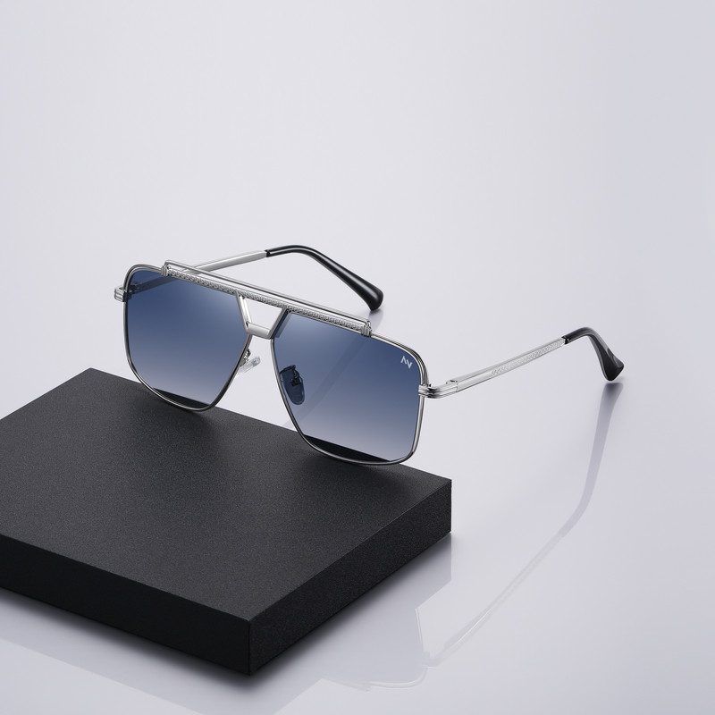 عینک آفتابی خلبانی (Aviator) مردانه آلبرت وگ  13