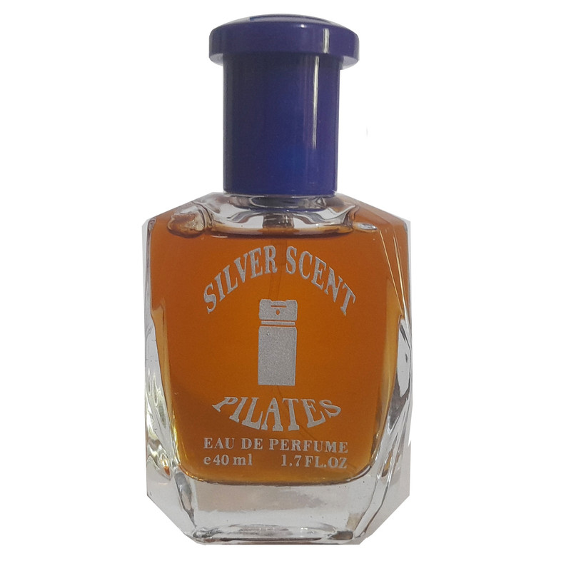 عطر جیبی مردانه پیلاتس مدل سیلورسنت با رایحه گرم و مرکباتی حجم 40 میلی‌لیتر