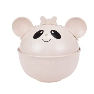 ظرف غذا 3 تکه کودک مدل Panda