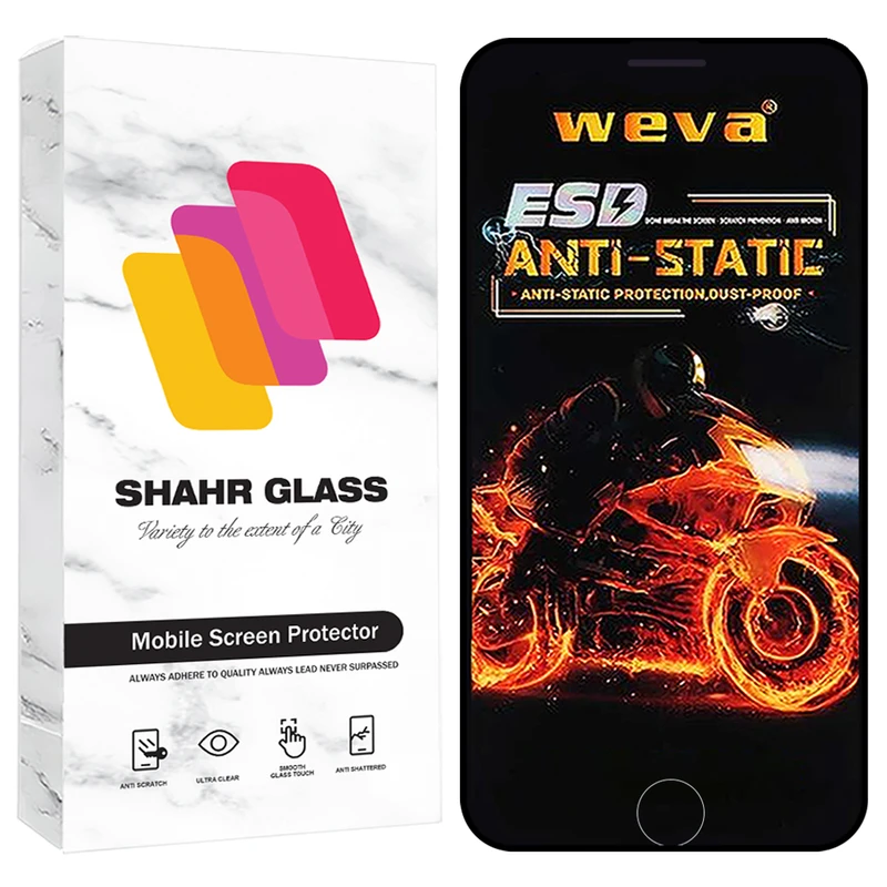 محافظ صفحه نمایش شهر گلس مدل AIRBMS مناسب برای گوشی موبایل اپل iPhone 8 Plus / iPhone 7 Plus  