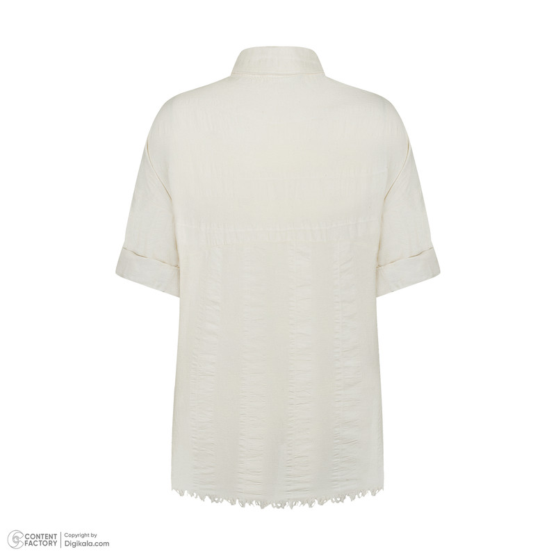 شومیز آستین سه ربع زنانه کویین مدل 105