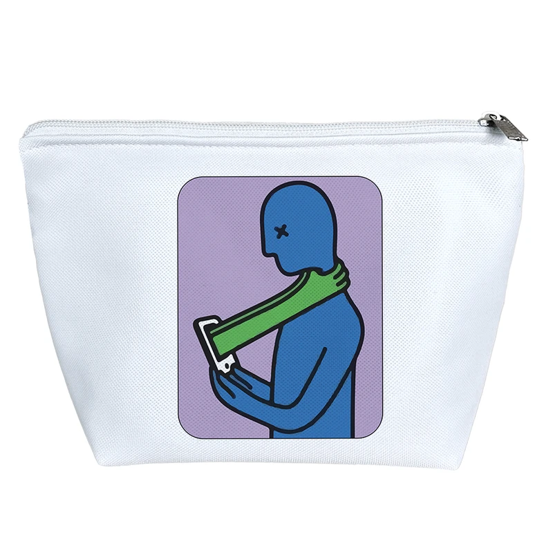 کیف لوازم آرایش دخترانه خندالو مدل فضای مجازی کد 7449