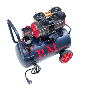 کمپرسور باد سایلنت پی اِم مدل tm‑50 turbo ظرفیت ۵۰ لیتر