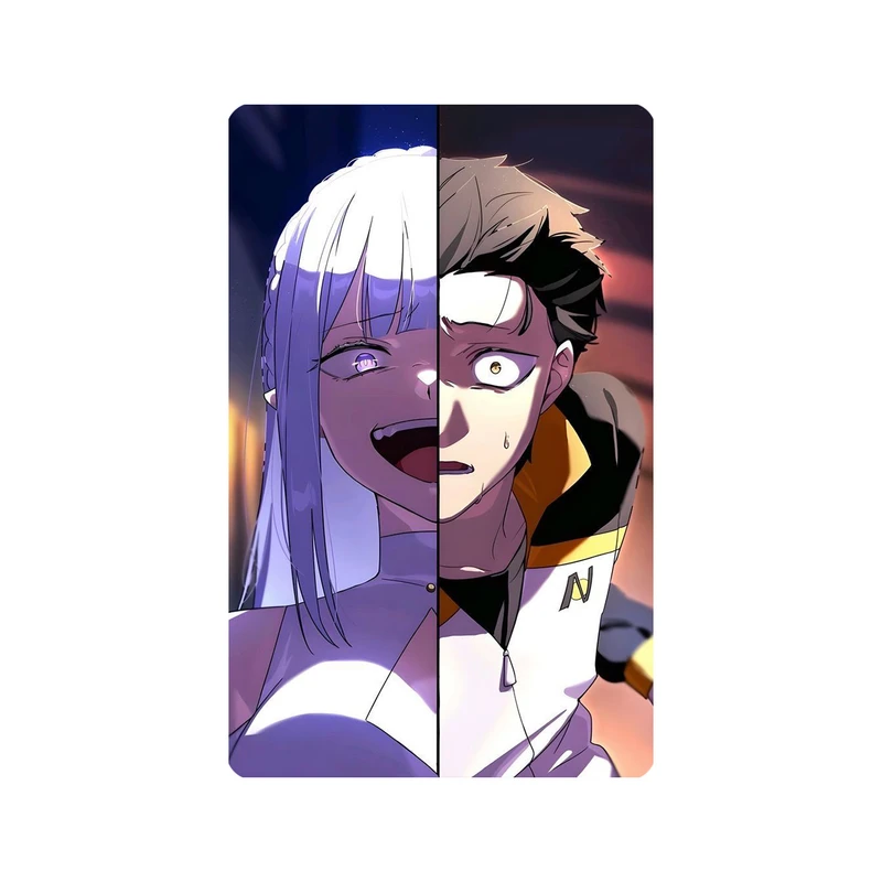 استیکر کارت مدل انیمه طرح ری زیرو ناتسوکی سوبارو کد 5531