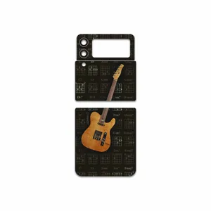 MAHOOT Guitar-Instrument Cover Sticker for Samsung Galaxy Z Flip3 5G