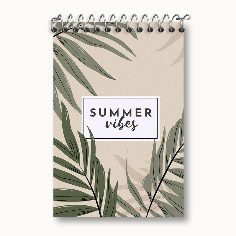 دفتر یادداشت 50 برگ خندالو مدل تابستان کد F2333