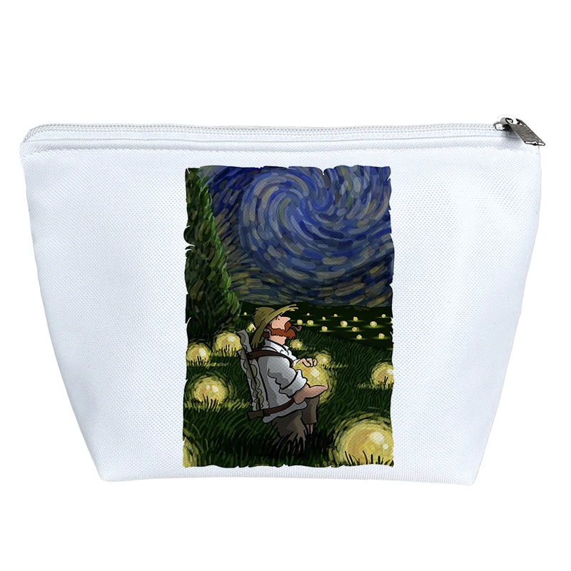 کیف لوازم آرایش دخترانه خندالو مدل شب پرستاره ونگوگ کد 7005