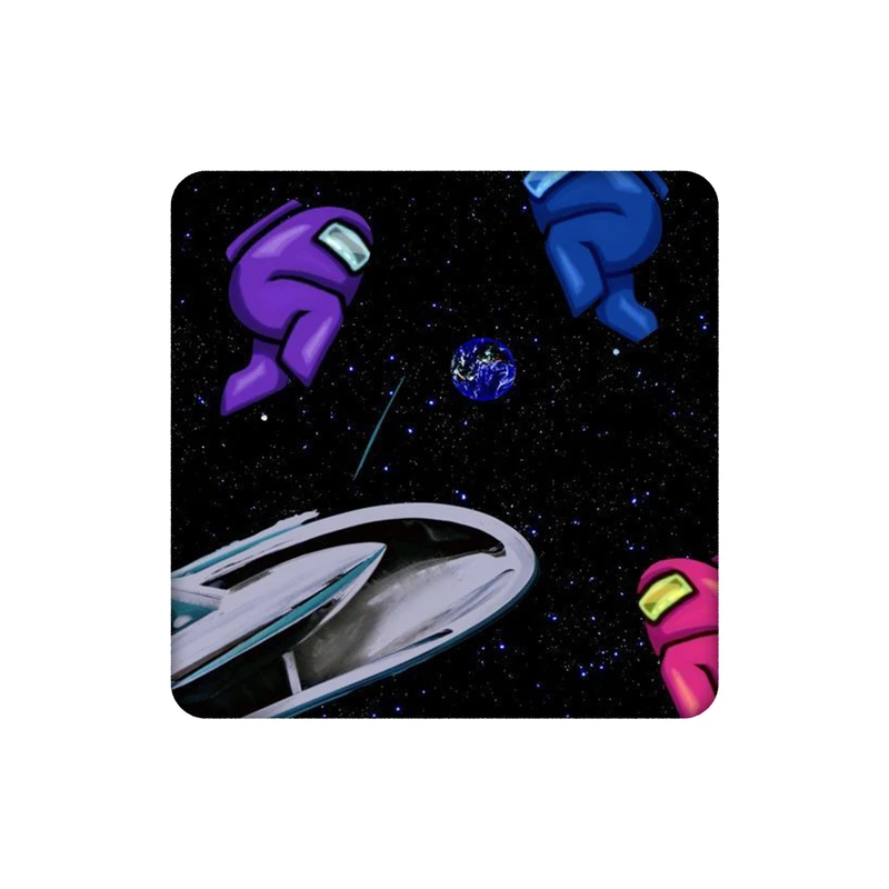 زیرلیوانی طرح amoung us کد 3456521