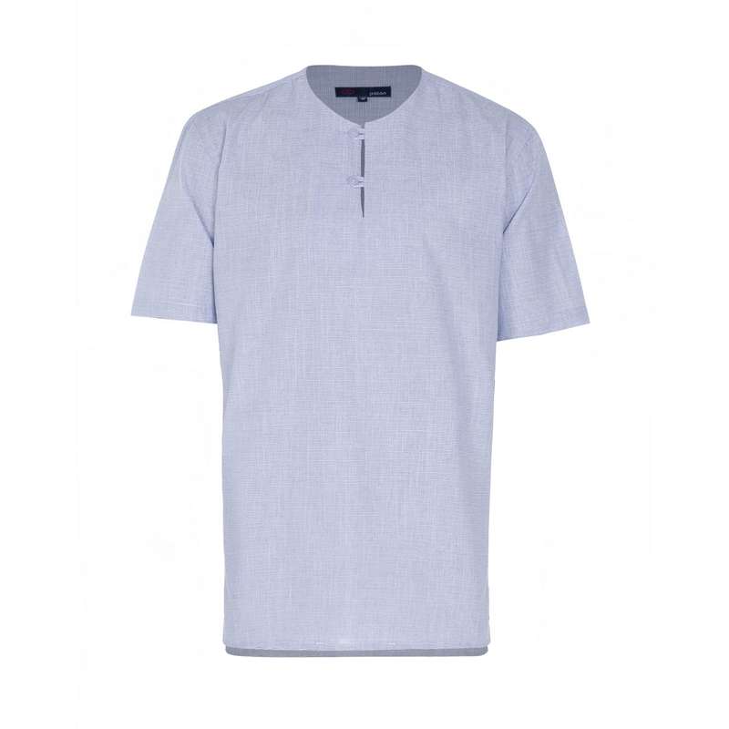 پیراهن آستین کوتاه مردانه پاتن جامه مدل 121721010020292  یقه فرنچ