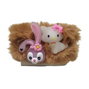 کش مو دخترانه مدل پولیش شب تاب کد 060 مجموعه 2 عددی