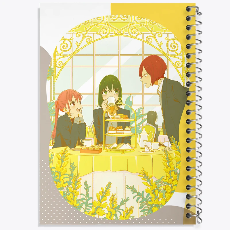 دفتر مشق 50 برگ خندالو طرح انیمه هوریمیا (Horimiya) کد 33651